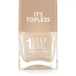 Nails Inc. It’s Topless gelový lak na nehty pro dlouhotrvající efekt odstín Demi 14 ml