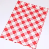 Ubrus PVC 65x50 karo červený