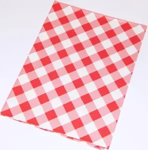 Ubrus PVC 65x50 karo červený