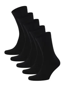 Resteröds Ponožky 'Bamboo'  čierna