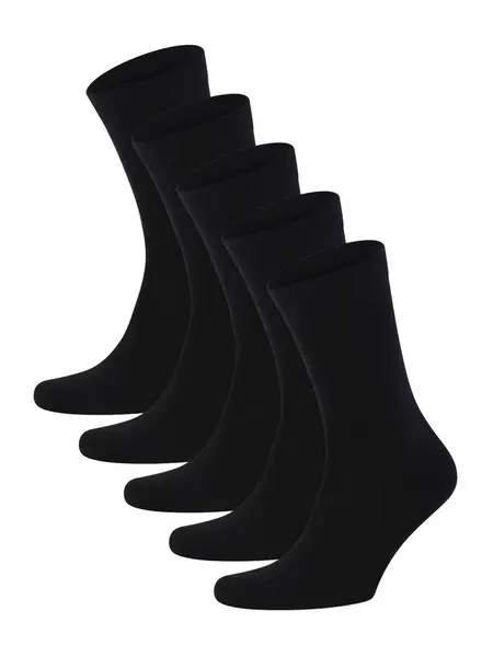 Resteröds Ponožky 'Bamboo'  čierna