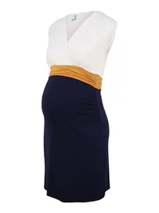 Bebefield Šaty 'Giulia'  tmavomodrá / žltá / biela