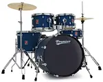 Premier Revolution 20" 5pc Drum Kit Blue Stardust