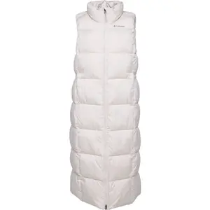 Columbia PUFFECT II LONG VEST Dámská vesta, béžová, velikost