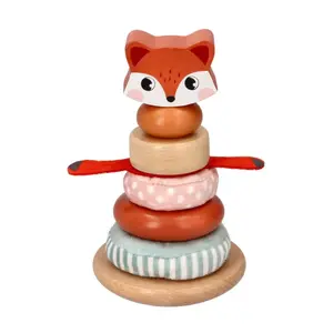 Adam Toys Dřevěná pyramida, Lišák