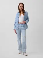 GAP Jeans Mid Rise Relaxed Straight - Ladies