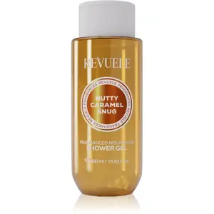 Revuele Nutty Caramel Snug Fragranced Nourishing Shower Gel parfumovaný sprchovací gél s vyživujúcim účinkom pre ženy 400 ml