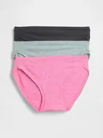 GAP Spodní kalhotky, 3 ks - Dámské