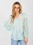 Mátová halenka s volány
