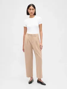 Dámské kalhoty GAP 365 Twill Taper