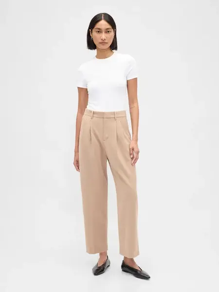 Dámské kalhoty GAP 365 Twill Taper