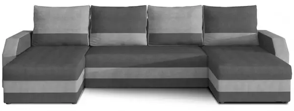 Rozkládací sedací souprava do u marion - béžová, hnědá - alova 66,