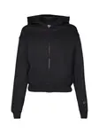 Fabletics Športová mikina so zipsom  čierna