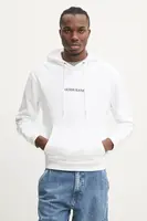 Mikina Guess Jeans pánská, bílá barva, s kapucí, s aplikací, M5RQ38 KCPR1