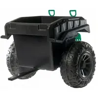 BLUETOUCH WAGON Přívěsný vozík za dětskou elektrickou čtyřkolku, černá, velikost