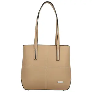 Moderní dámská kabelka na rameno Delami Glimmer, béžová