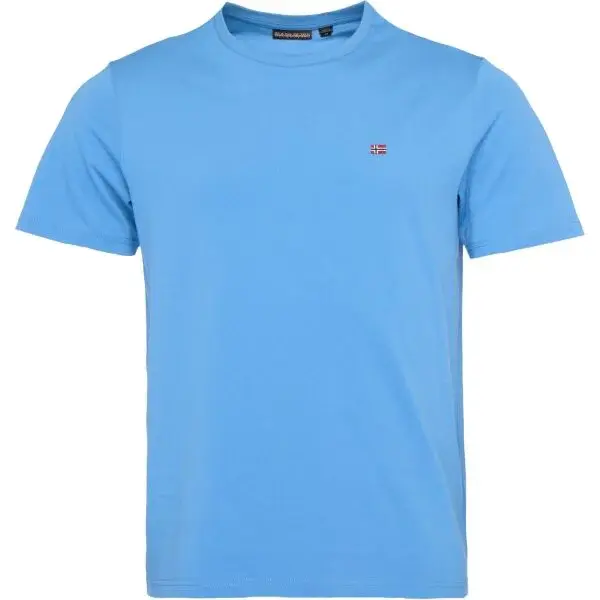 Napapijri SALIS SS SUM BLUE JASPER Pánské tričko, modrá, velikost