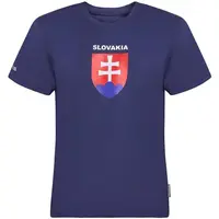 PROGRESS SK TSHIRT MAN Pánské bambusové triko pro fanoušky, tmavě modrá, velikost