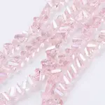 Electroplate Glass Beads Strands