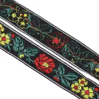 Ethnic Style Embroidery Cotton Ribbon