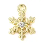 Alloy with Rhinestone Pendants