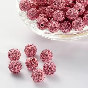 Pave Disco Ball Beads