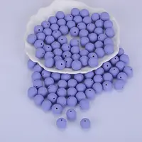 Round Silicone Focal Beads