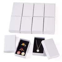 Rhombus Textured Cardboard Gift Storage Boxes