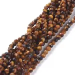 Natural Yellow Tiger Eye Beads Strands