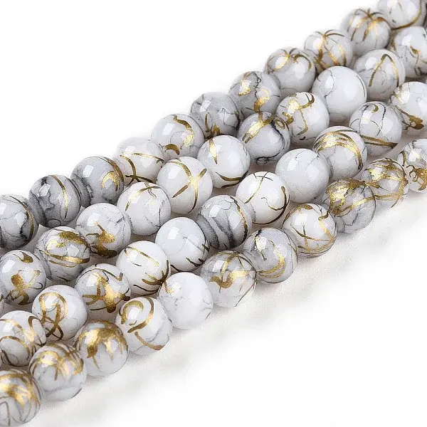 Baking Paint Glass Beads