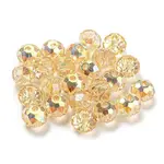 Transparent Electroplate Glass Beads