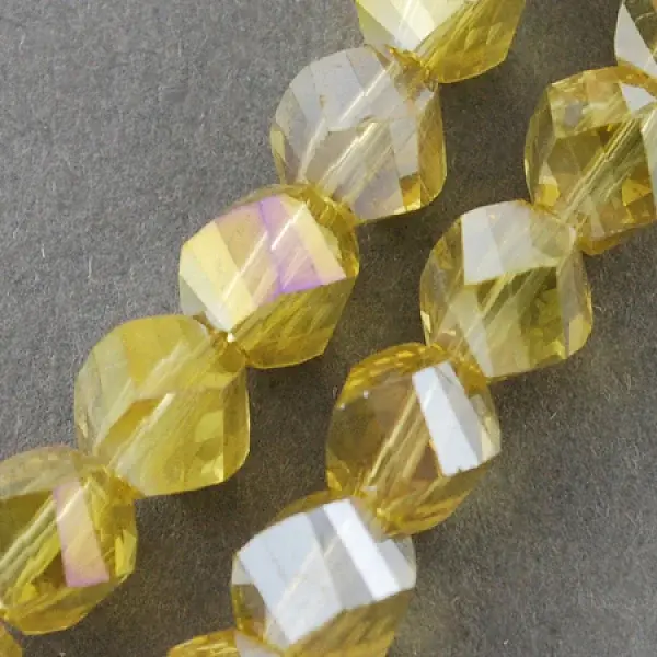 Electroplate Glass Beads Strands