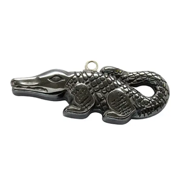 Non-magnetic Synthetic Hematite  Pendants