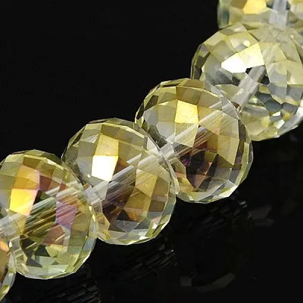 Electorplated Glass Beads