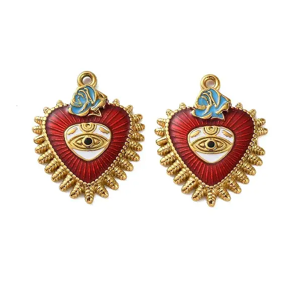 304 Stainless Steel Enamel Pendants