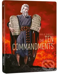 Desatero přikázání - steelbook (UHD BD) - Cecil B. DeMille