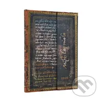 Paperblanks - týždenný diár Michelangelo, Handwriting 2026