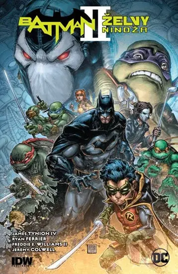 Batman / Želvy nindža 2 - Freddie E. Williams II (ilustrátor), James Tynion IV - kniha z kategorie Komiksy