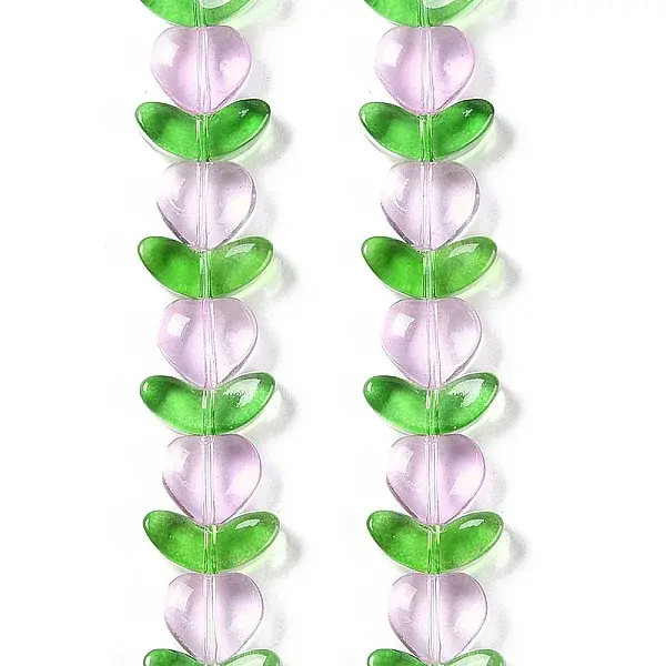 Transparent Glass Beads Strands