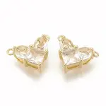 Brass Cubic Zirconia Charms
