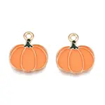Thanksgiving Day Theme Alloy Enamel Pendants