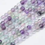 Natural Fluorite Beads Strands