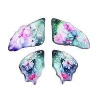 Transparent Epoxy Resin Pendants