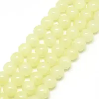 Baking Painted Crackle Glass Beads Strands