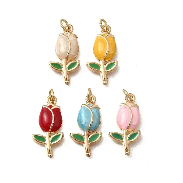 Alloy Enamel Pendants
