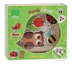 Dřevěné magnetky Zahrada 20ks - hra z kategorie Vzdělávací hry