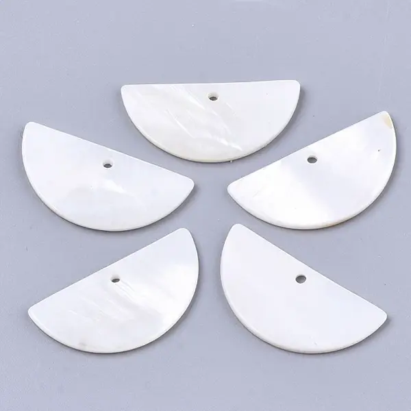 Natural Freshwater Shell Pendants