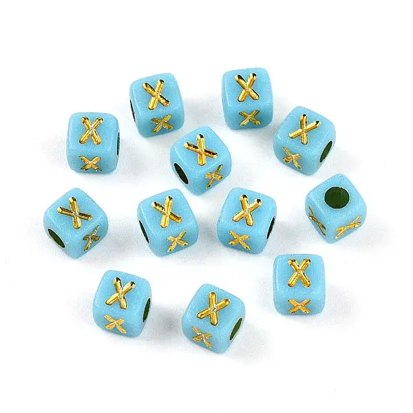 Plating Acrylic Beads