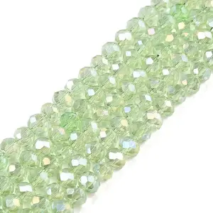 Electroplate Glass Beads Strands