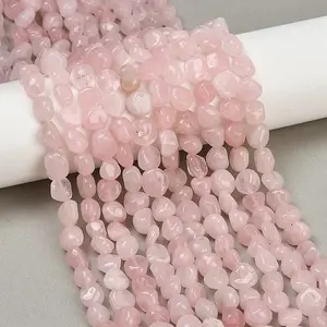 Natural Rose Quartz Beads Strands